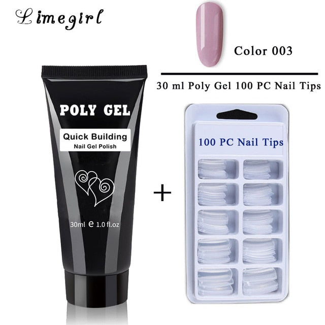 Kit de unhas Polygel LF